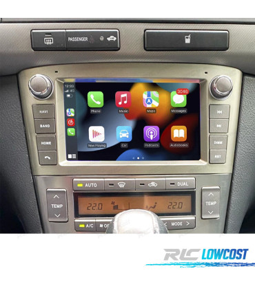 RADIO GPS ANDROID 11 PER TOYOTA AVENSIS 03-06