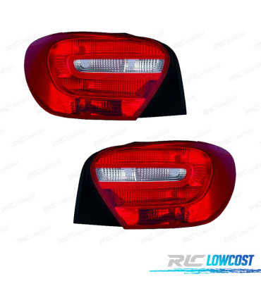 FANALI MERCEDES CLASSE A W176 12-15 BIANCO ROSSO