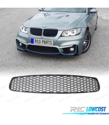 GRIGLIA INFERIORE CENTRALE BMW E90 E92 F30 F32 E60 03-18 PARAURTI LOOK M4 NERO