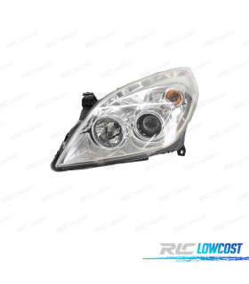 FANALE SINISTRO PER OPEL VECTRA C 05-08 FONDO CROMATO
