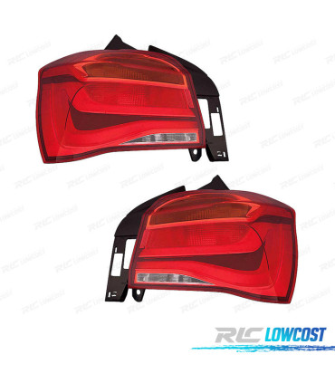 FANALI BMW F20 F21 15-20 LED BIANCO ROSSO