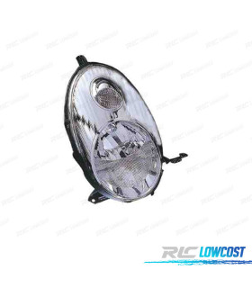 FANALE SINISTRO PER NISSAN MICRA K12 03-07 CON FONDO CROMATO
