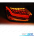 FANALI A LED BAR PER FORD FOCUS 3 HATCHBACK 14-17 LED DINAMICI FUMÉ
