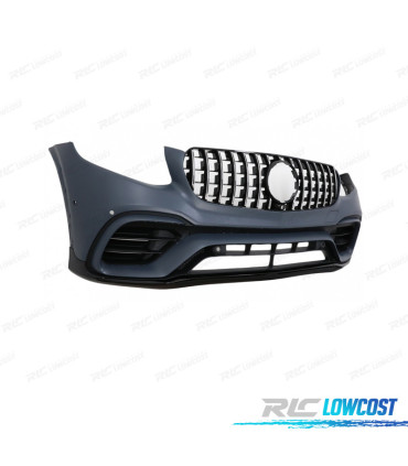 PARAURTI ANTERIORE MERCEDES GLC SUV X253 15-19 LOOK AMG PDC