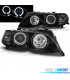 FARI BMW E46 01-05 OCCHI ANGEL FONDO NERO