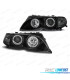 FARI BMW E46 01-05 OCCHI ANGEL FONDO NERO