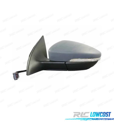 SPECCHIO RETROVISORE SINISTRO PER VOLKSWAGEN SCIROCCO 08-14 6 PIN