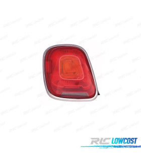 FANALE SINISTRO PER FIAT 500X 14-20 CROMATO