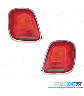 FANALI FIAT 500X 14-20 CROMATO