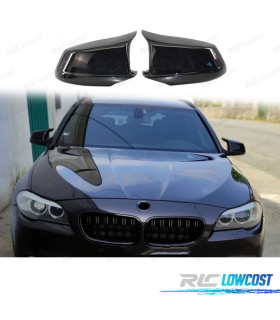 GUSCI SPECCHIETTI RETROVISORI BMW F10 F11 F18 PACK M 11-13 NERO LUCIDO