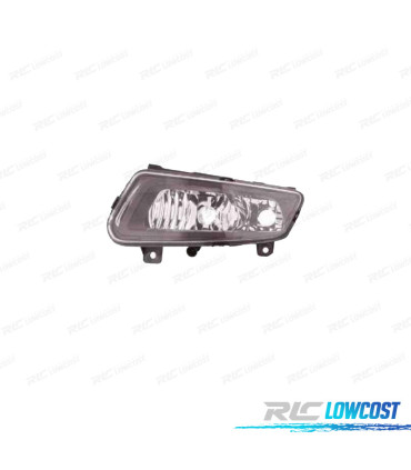FANALE DESTRO ANTIABBAGLIANTE PER VOLKSWAGEN VW POLO GTI 11- LUCE DIURNA FONDO NERO