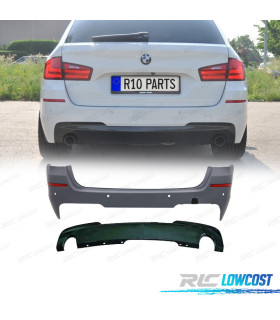 PARAURTI POSTERIORE BMW F11 10-17 LOOK M DOPPIA USCITA