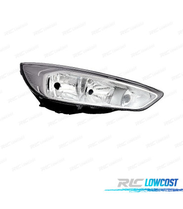 FANALE DESTRO PER FORD FOCUS 14-18 CON FONDO CROMATO