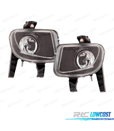 FARI ANABBAGLIANTI FIAT GRANDE PUNTO 05-09 FONDO NERO