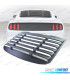 COPRI VETRO FORD MUSTANG 15-19 LOOK GT POSTERIORE IN ABS NERO OPACO