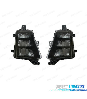 FARI ANTIABBAGLIO VOLKSWAGEN VW GOLF VII GTI GTD 12-17 FONDO NERO LED
