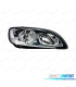 FANALE DESTRO VOLVO S60 V60 13- LUCE DIURNA A LED FONDO NERO FISSO SEMPLICE CON FLANGIA