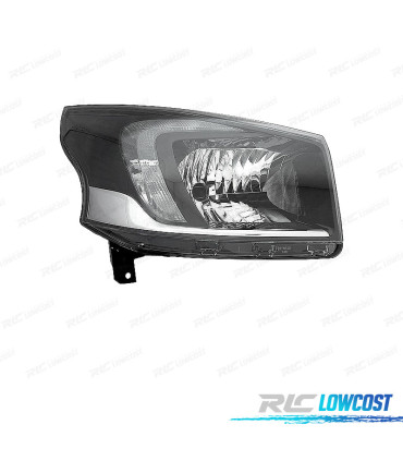 FANALE DESTRO PER OPEL VIVARO 14-19 LUCE DIURNA A LED