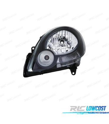 FANALE SINISTRO PER RENAULT KANGOO III 08-13 FONDO NERO