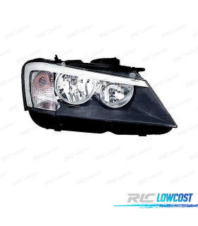 FARO DESTRO BMW X3 F25 11-13 COLORE NERO OPACO