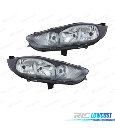 FARI PER FORD FIESTA 3 5P 13- FONDO NERO