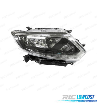FANALE DESTRO PER NISSAN XTRAIL 14-18 LED FONDO NERO