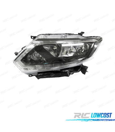 FANALE SINISTRO PER NISSAN XTRAIL 14-18 LED FONDO NERO