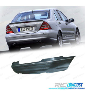 PARAURTI POSTERIORE PER MERCEDES CLASSE C W203 SEDAN 00-07 LOOK AMG