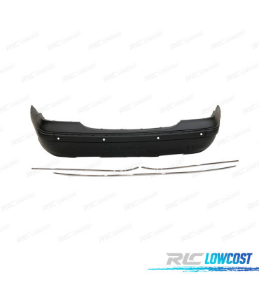 PARAURTI POSTERIORE PER MERCEDES CLASSE C W203 SEDAN 00-07 LOOK AMG