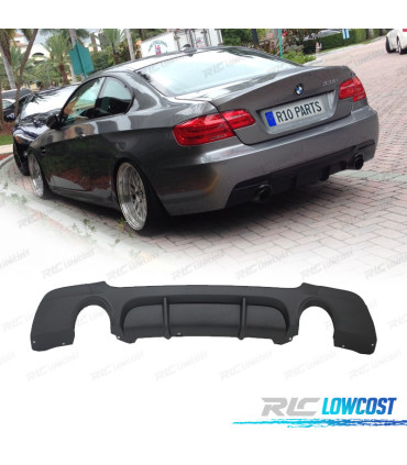 DIFFUSORE BMW E92 E93 06-14 LOOK M PERFORMANCE NERO OPACO