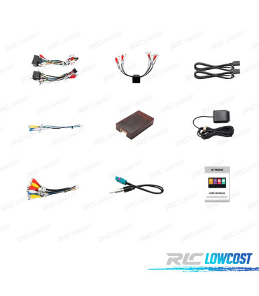 7" ANDROID 12 OCTACORE DDR4 2GB DI RAM 32GB DI ROM SSD RADIO GPS CARPLAY ANDROID AUTO DSP INTEGRATI 4x45W PER AUDI SEAT