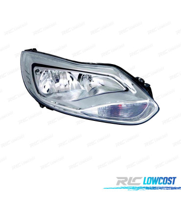 FANALE DESTRO PER FORD FOCUS IV 11-14 CON FONDO CROMATO