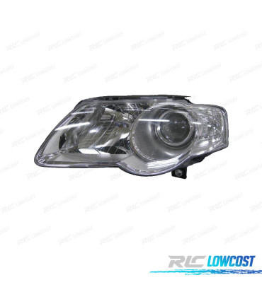 FANALE SINISTRO PER VOLKSWAGEN VW PASSAT 05-10 FONDO CROMATO