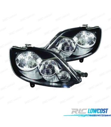 FARI PER VOLKSWAGEN VW GOLF PLUS 09- FONDO NERO