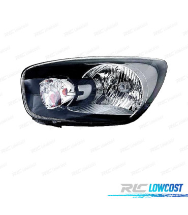 FANALE SINISTRO PER KIA PICANTO 11- FONDO NERO