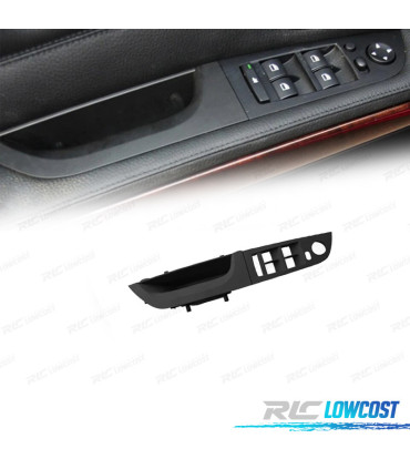 MODANATURA PULSANTE PER BMW E90 E91 05-08 PANNELLO PORTA NERO