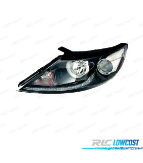 FANALE SINISTRO PER KIA SPORTAGE SL 10-13 FONDO NERO LED