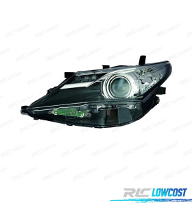 FANALE SINISTRO PER TOYOTA AURIS 13-15 FONDO NERO A LED