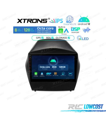 9'' QLED FULL HD OCTACORE DDR4 8GB RAM 128GB ROM SSD GPS ANDROID CARPLAY DSP USB