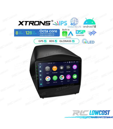 9'' QLED FULL HD OCTACORE DDR4 8GB RAM 128GB ROM SSD GPS ANDROID CARPLAY DSP USB