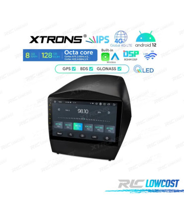 9'' QLED FULL HD OCTACORE DDR4 8GB RAM 128GB ROM SSD GPS ANDROID CARPLAY DSP USB