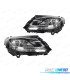 FARI PER MERCEDES CLASSE C W205 14-18 LUCE DIURNA A LED FONDO NERO