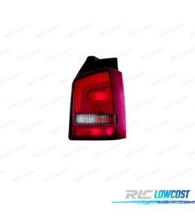 FANALE DX VOLKSWAGEN VW TRANSPORTER T5 1P 10-15 FUMÈ ROSSO