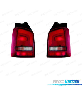 FANALI PER VOLKSWAGEN VW TRANSPORTER T5 1P 10- FUMÈ ROSSO