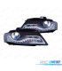 FARI XENON PER AUDI A4 08-11 FONDO NERO