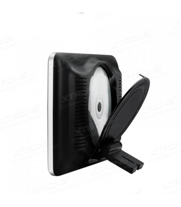 DISPLAY TATTILE DA 10,1" HD CON HDMI, LETTORE DVD, ALTOPARLANTI E SUPPORTO PER POGGIATESTA.