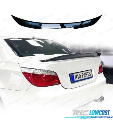 SPOILER ALARE PER BMW E60 03-09 LOOK M4 NERO LUCIDO