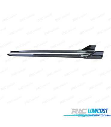 PROFILI LATERALI BMW X5 F15 12-18 LOOK M PERFORMANCE NERO LUCIDO