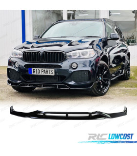 SPOILER LIP PER BMW X5 F15 12-18 LOOK M PERFORMANCE NERO LUCIDO