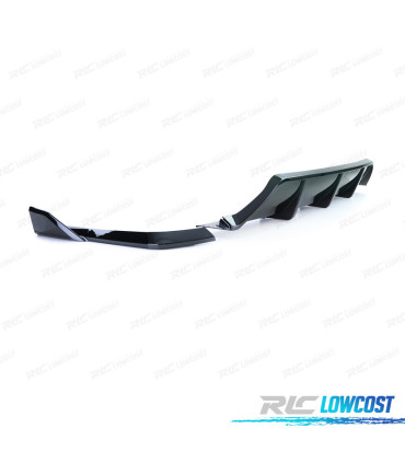 DIFFUSORE BMW X5 F15 12-18 LOOK M PERFORMANCE NERO LUCIDO